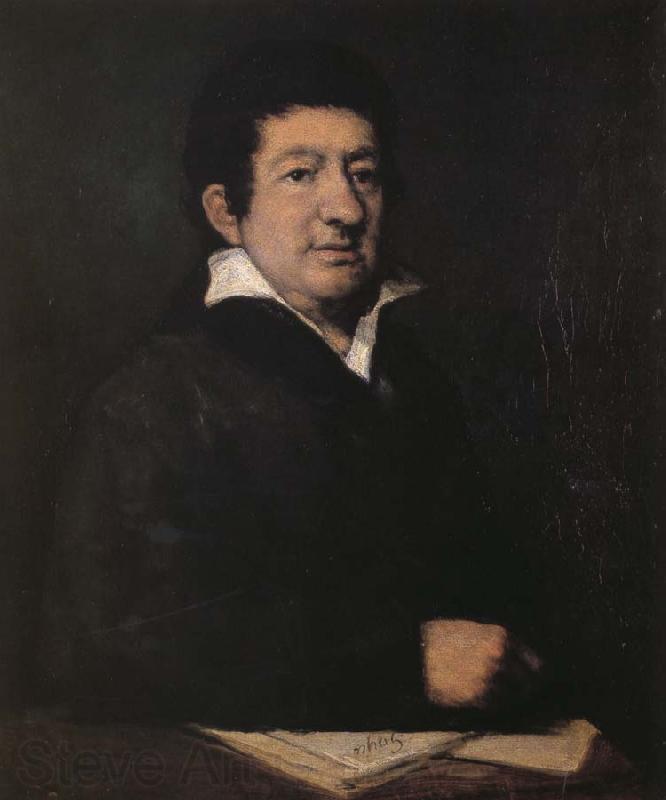 Francisco Goya Leandro Fernandez de Moratin France oil painting art